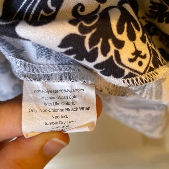 Tranquility SKIRT Small Black/White - Picture 5 of 5